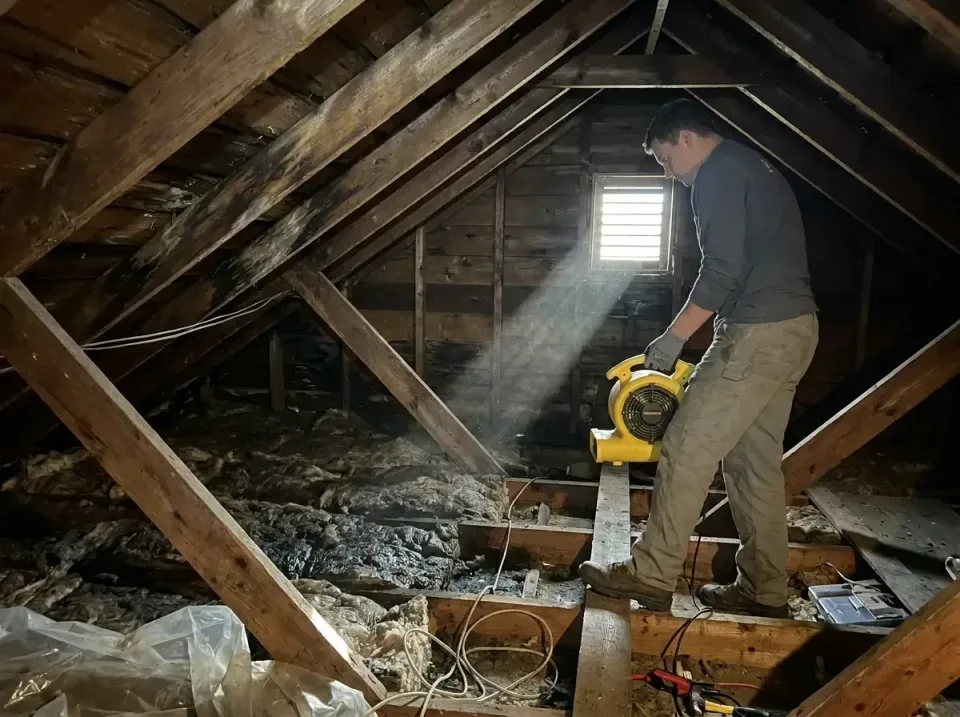 attic-water-damage-drying-proc-007 — frequently asked questions, Emergency Water Extraction & 24/7 Flood Response in Mims, FL